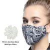 Kpop Unisex mask with 8pcs Carbon Filter Medical KN95 Anti PM2.5 Black Mouth-muffle