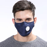 Dustproof Cotton Mouth Mask Breath Respiration Valve PM2.5 Haze Protective Masks