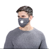 Dustproof Cotton Mouth Mask Breath Respiration Valve PM2.5 Haze Protective Masks